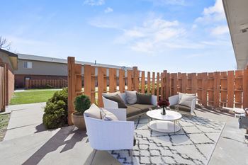 Private patio